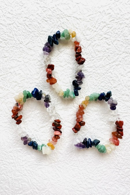 Pulsera Chakras chips