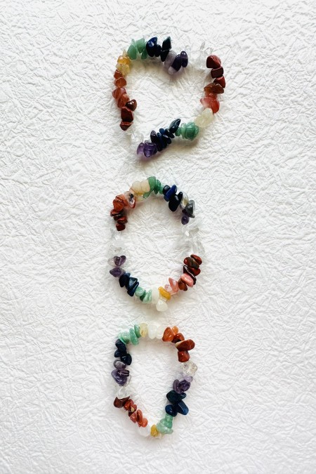 Pulsera Chakras chips