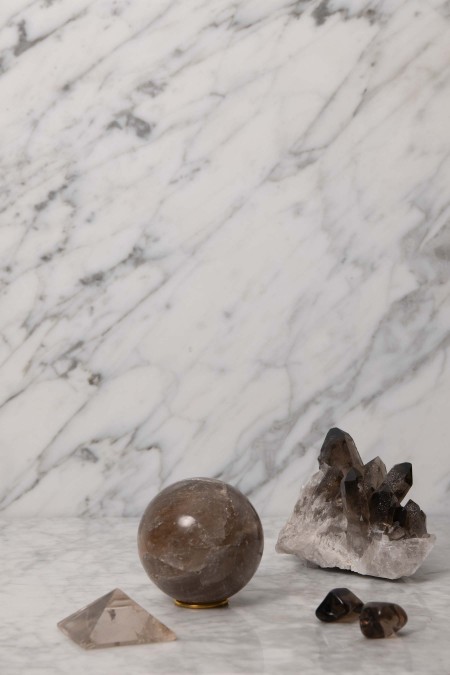 Pirámide de Cuarzo Ahumado